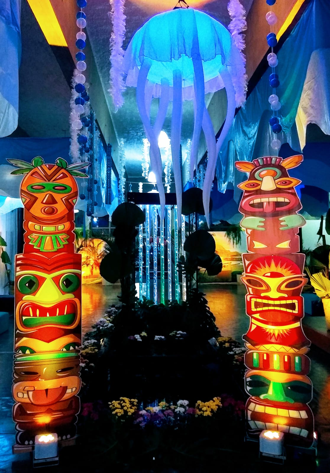 Festa do Hawai para Associação Atlética Banco do Brasil
